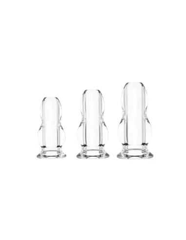 Plug anal see - (set de 3) - acrilico | S-hande | Dildos