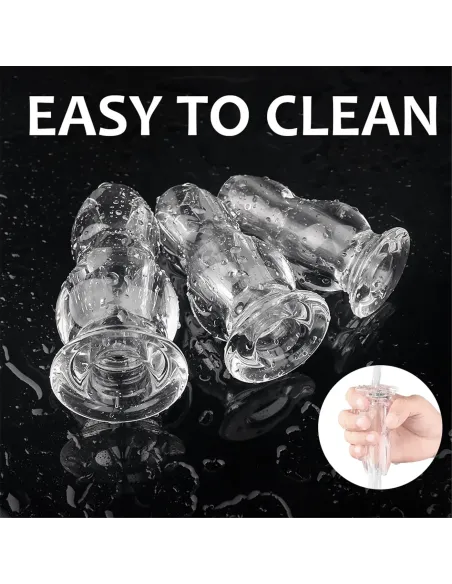 Plug anal see - (set de 3) - acrilico | S-hande | Dildos