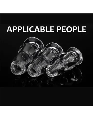 Plug anal see - (set de 3) - acrilico | S-hande | Dildos