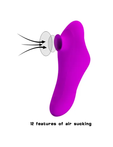 Succionador magic fish recargable estimulador clitoris silicona 15cm x 6cm | Pretty love | Succionadores