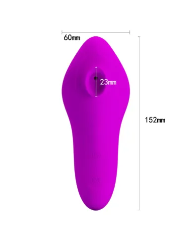 Succionador magic fish recargable estimulador clitoris silicona 15cm x 6cm | Pretty love | Succionadores