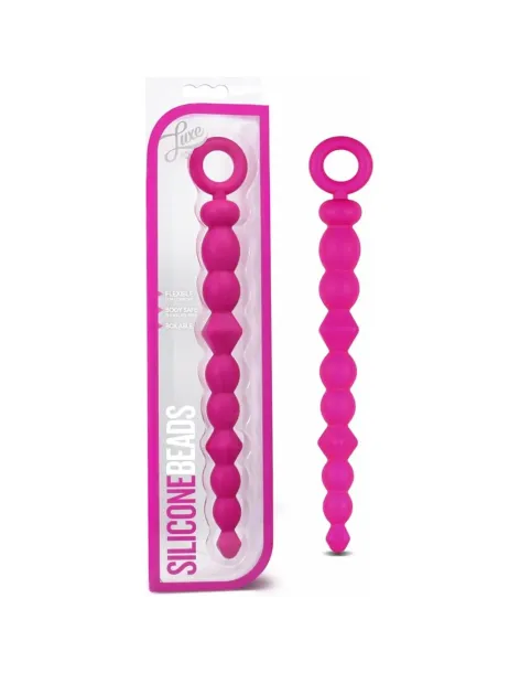 Luxe - silicone beads - pink | Blush | Varitas y bolas