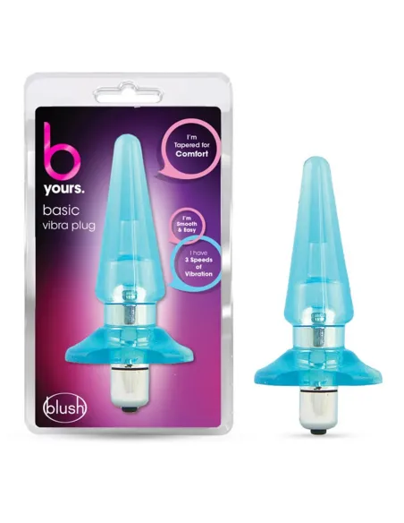 B yours - basic vibra plug - blue | Blush | Vibradores