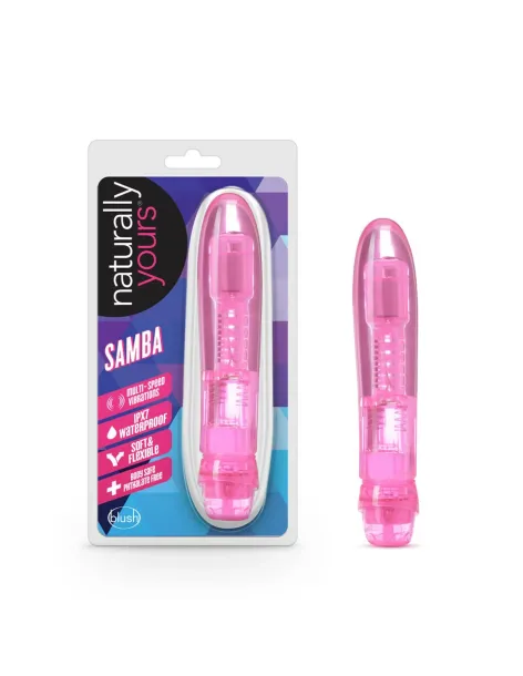 Bala vibradora naturally yours - samba | Blush | Vibradores