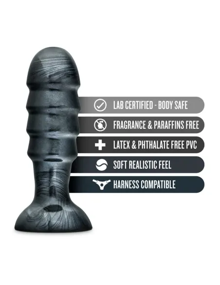 Jet - bruiser - carbon metallic black | Blush | Dildos