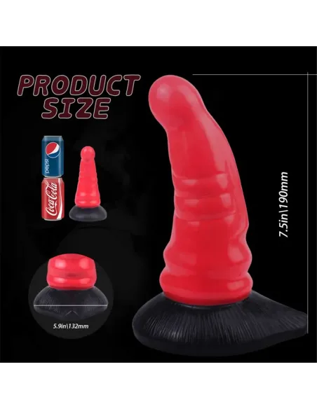 Consolador bill - liquid silicone 19cm x 9,5cm | S-hande | Dildos macizos