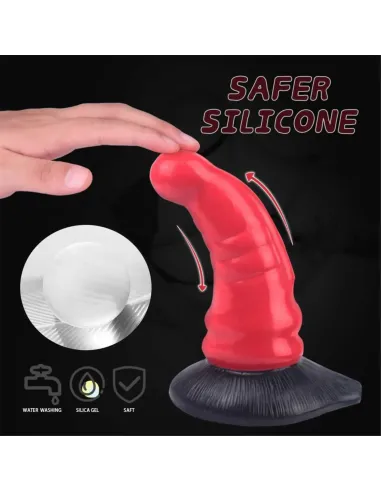 Consolador bill - liquid silicone 19cm x 9,5cm | S-hande | Dildos macizos