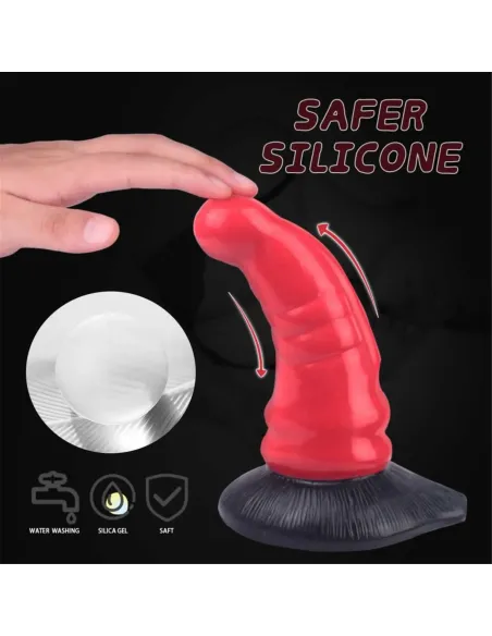 Consolador bill - liquid silicone 19cm x 9,5cm | S-hande | Dildos macizos