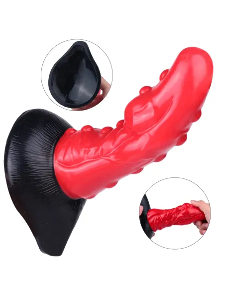 Dildo con sopapa eddie - liquid silicone - | S-hande | Dildos macizos