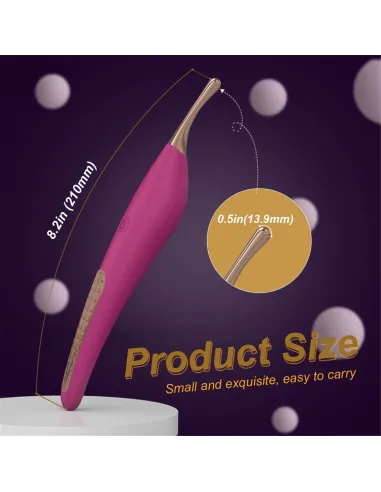 Vibrador clitoris do-re-mi 9 funciones usb recargable 21cm x 3cm | S-hande | Estimuladores clítoris