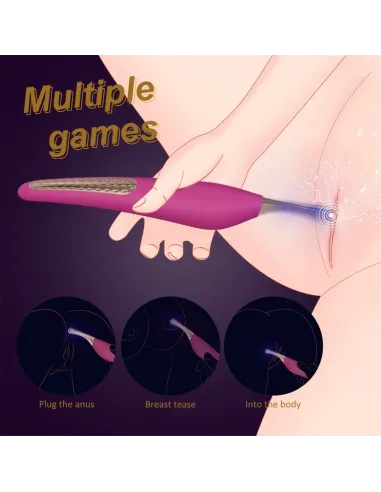 Vibrador clitoris do-re-mi 9 funciones usb recargable 21cm x 3cm | S-hande | Estimuladores clítoris