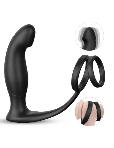 Vibrador wandering anillo - 9 funciones - recargable - 14cm x 12cm | S-hande | Vibradores