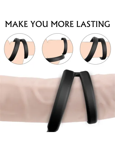 Vibrador wandering anillo - 9 funciones - recargable - 14cm x 12cm | S-hande | Vibradores