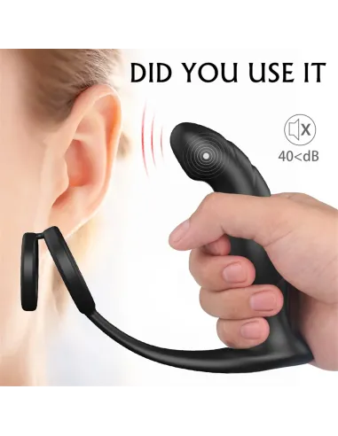 Vibrador wandering anillo - 9 funciones - recargable - 14cm x 12cm | S-hande | Vibradores