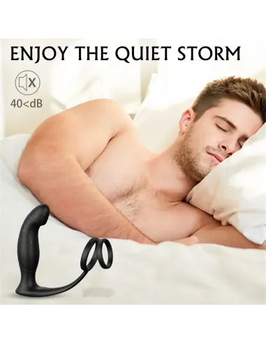 Vibrador wandering anillo - 9 funciones - recargable - 14cm x 12cm | S-hande | Vibradores