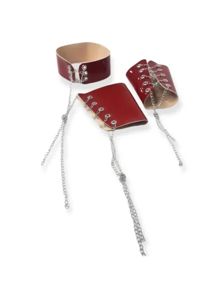 Set ribbon collar y muñequera - fashion trends | Infarta fetish | Garage: unidades en ¡liquidación!