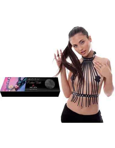 Pechera band aids eco-cuero | Infarta fetish | Garage: unidades en ¡liquidación!