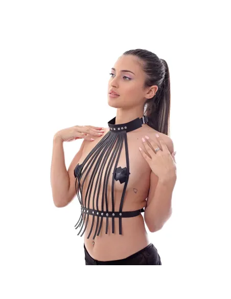 Pechera band aids eco-cuero | Infarta fetish | Garage: unidades en ¡liquidación!