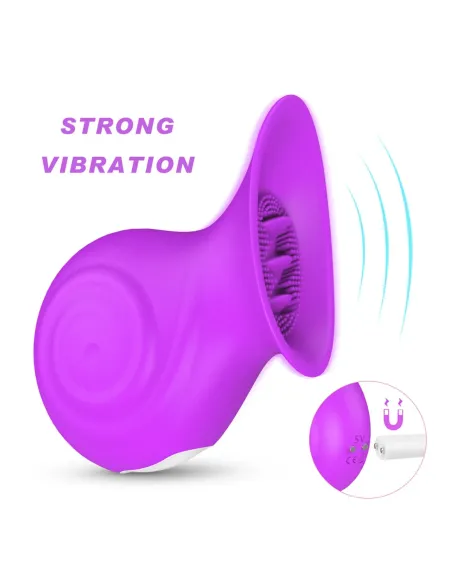 Vibrador snail 9 modos vibracion recargable | S-hande | Estimuladores clítoris