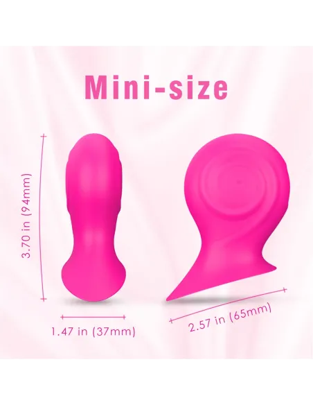 Vibrador snail 9 modos vibracion recargable | S-hande | Estimuladores clítoris