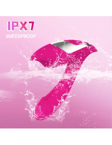 Vibrad succio heart of ocean control remoto recargable | S-hande | Vibradores