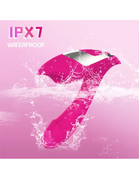 Vibrad succio heart of ocean control remoto recargable | S-hande | Vibradores