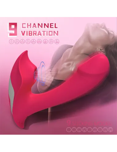 Vibrad succio heart of ocean control remoto recargable | S-hande | Vibradores