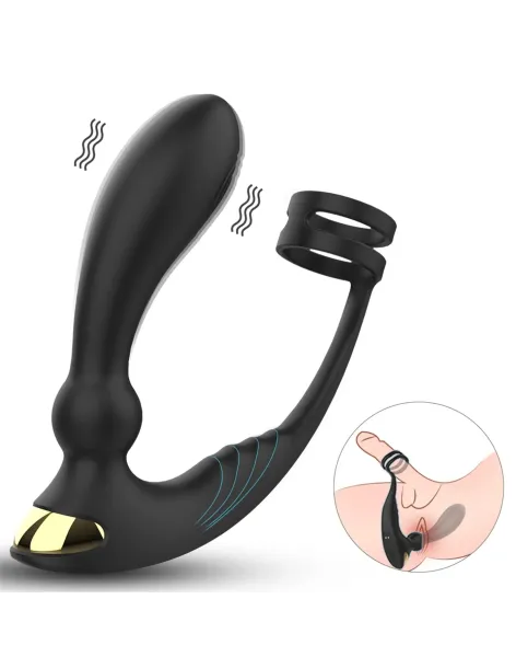Vibrador kings landing doble penetracion anal recargable | S-hande | Vibradores