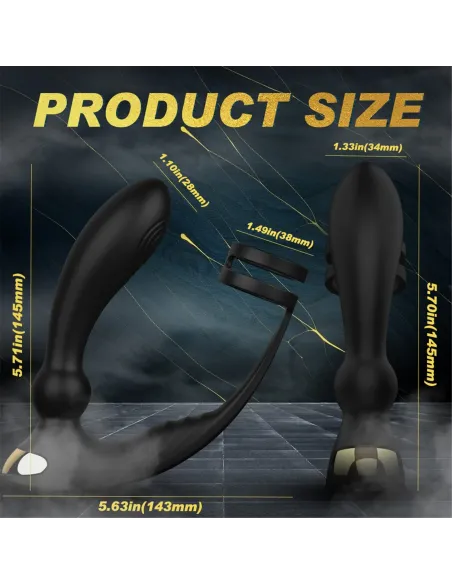 Vibrador kings landing doble penetracion anal recargable | S-hande | Vibradores