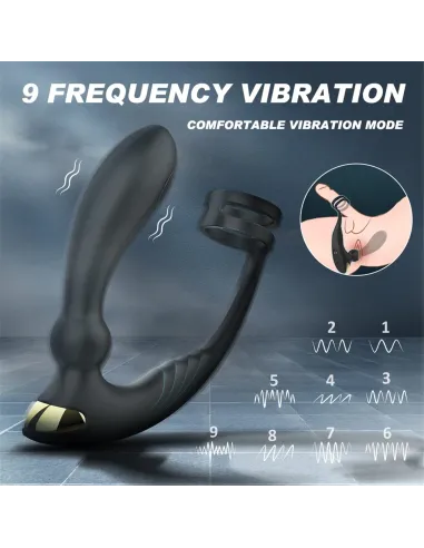 Vibrador kings landing doble penetracion anal recargable | S-hande | Vibradores