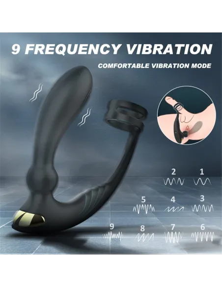 Vibrador kings landing doble penetracion anal recargable | S-hande | Vibradores