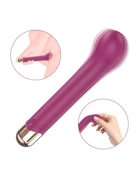 Vibrador melody recargable 9 funciones | S-hande | Vibradores