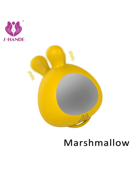 Vibrador rotador marshmallow recargable 18 funciones | S-hande | Estimuladores clítoris