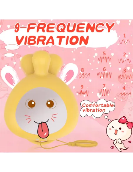 Vibrador rotador marshmallow recargable 18 funciones | S-hande | Estimuladores clítoris