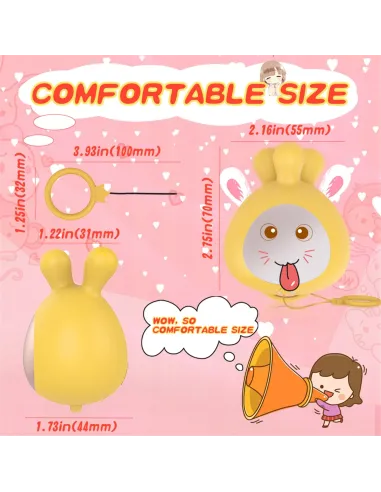 Vibrador rotador marshmallow recargable 18 funciones | S-hande | Estimuladores clítoris