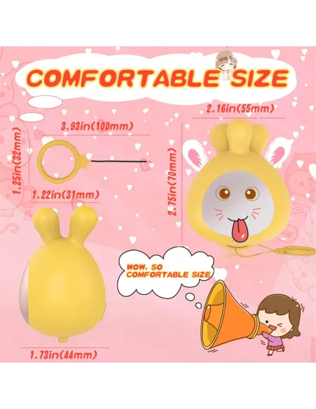 Vibrador rotador marshmallow recargable 18 funciones | S-hande | Estimuladores clítoris