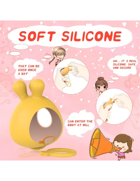 Vibrador rotador marshmallow recargable 18 funciones | S-hande | Estimuladores clítoris