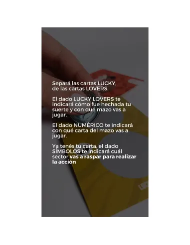 Lucky lovers, your connection- raspá y jugá | Sexitive | Juegos eróticos