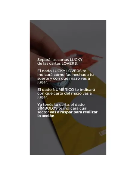 Lucky lovers, your connection- raspá y jugá | Sexitive | Juegos eróticos