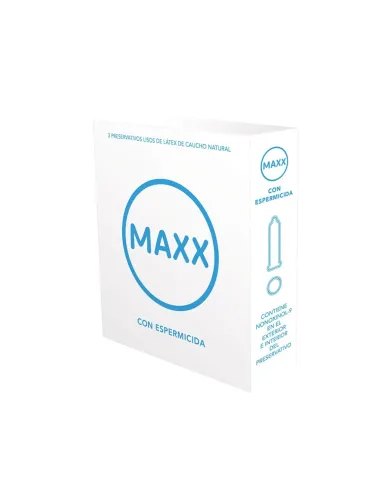 Maxx preservativos espermicida 12x3 | Maxx | Preservativos