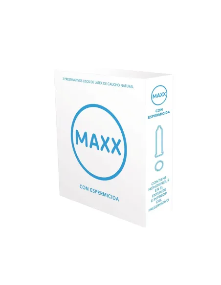 Maxx preservativos espermicida 12x3 | Maxx | Preservativos