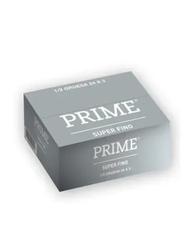 Preservativos superfino 24 x 3 | Prime | Preservativos