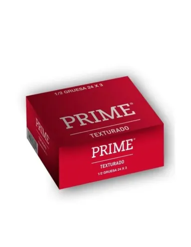 Preservativos texturado 24 x 3 | Prime | Preservativos