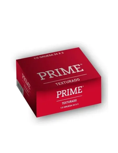 Preservativos texturado 24 x 3 | Prime | Preservativos