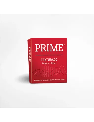 Preservativos texturado 24 x 3 | Prime | Preservativos