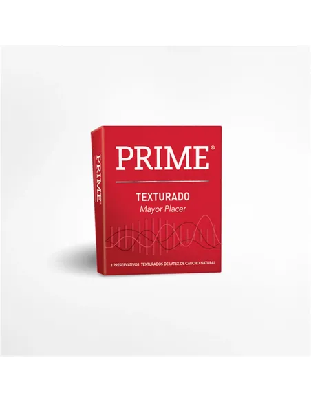 Preservativos texturado 24 x 3 | Prime | Preservativos