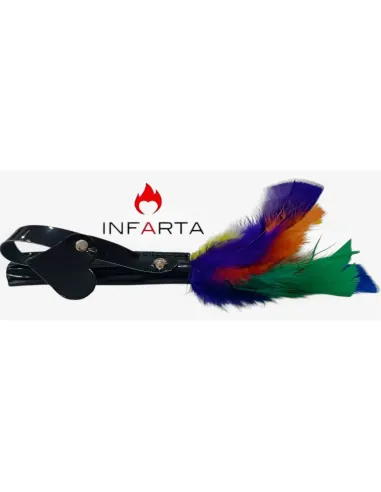 Pluma lgbt | Infarta fetish | Accesorios y outfits