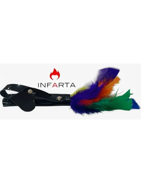 Pluma lgbt | Infarta fetish | Accesorios y outfits