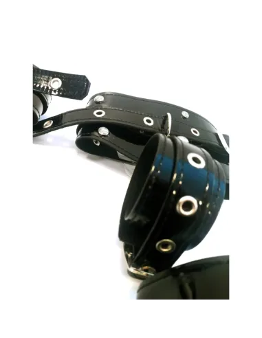 Kit luxury charol negro con strass 4 piezas | Infarta fetish | Kits