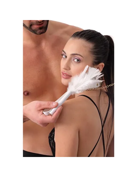 Kit luxury blanco y herrajes dorados 8 piezas | Infarta fetish | Kits